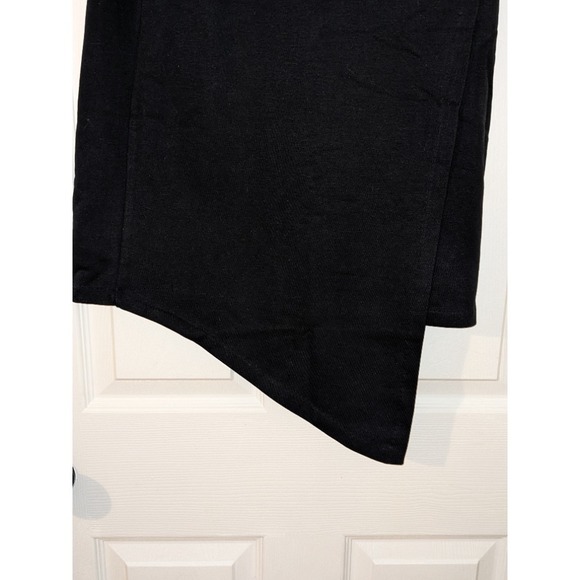 TEREA by Andrea Pitter Black Asymmetric Hem Pencil Skirt‎ - Size M NWT - Picture 6 of 9